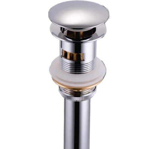 DESAGUE P/OVALIN 1 1/4" CROMADO S/REBOSE "DURAGRIF"