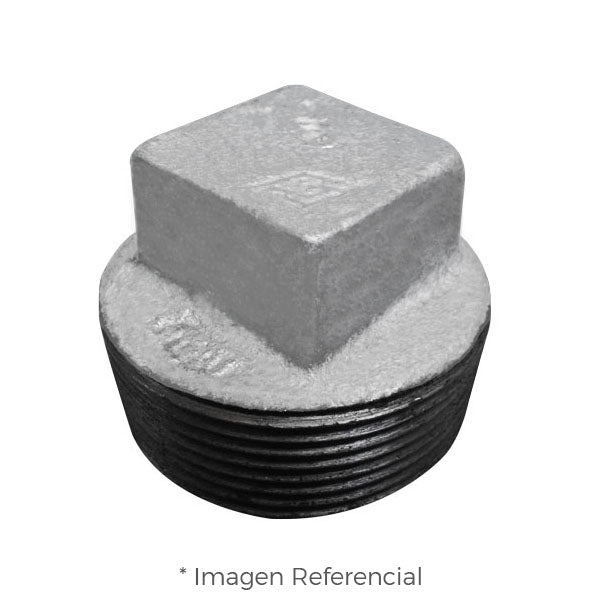 TAPON GALVANIZADO MACHO 3/4" - MAGNUM