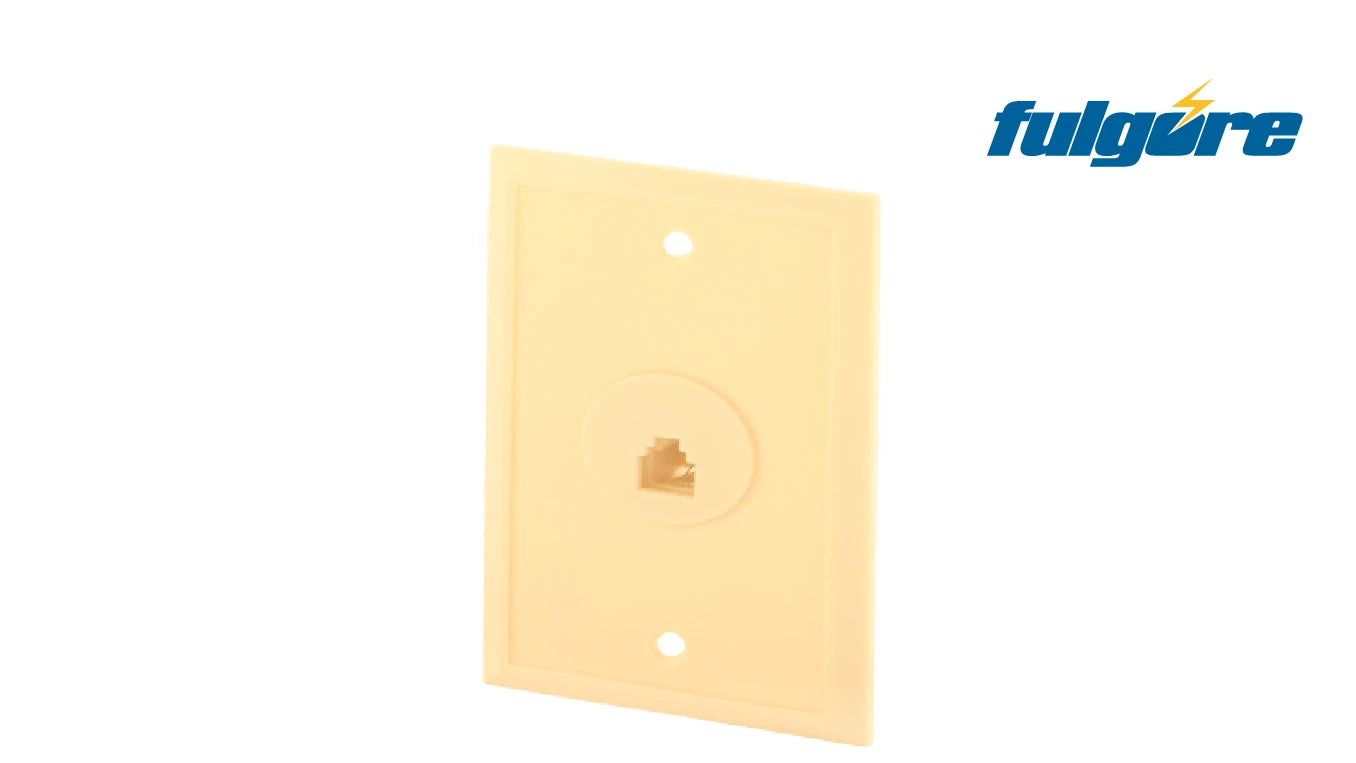 PLACA PLASTICO CONTACTO TELEFONICA "FULGORE"