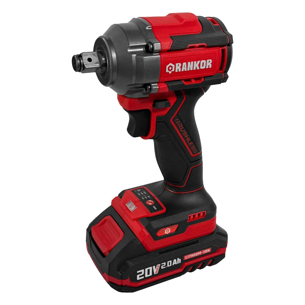 ATORNILLADOR IMPACTO 13MM (1/2") 20V - 350 N.M "RANKOR" (1 BATERIA)