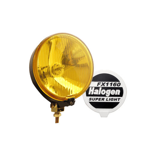 FARO C/TAPA AMBAR NEBLINERO REDONDO FX-1160 H3 55W