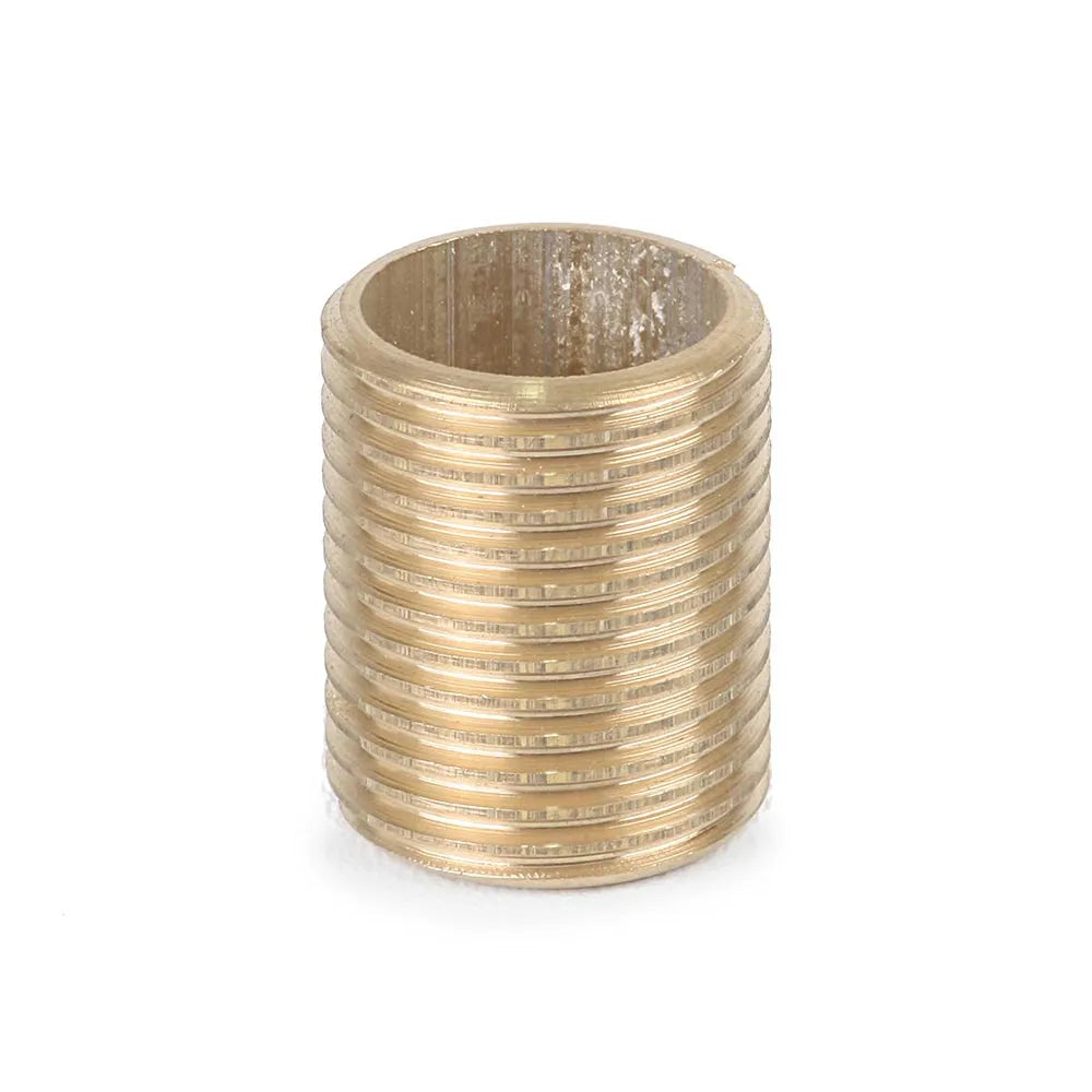NIPLE BRONCE 1/2" x 6" hilo corrido