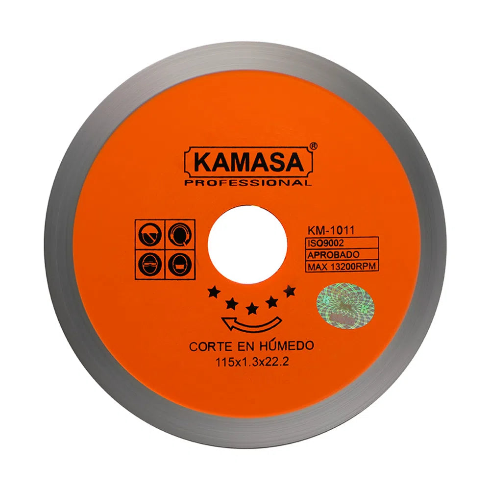 DISCO CONCRETO LISO 4 1/2 "KAMASA"