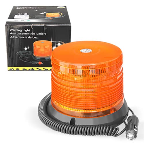 CIRCULINA ESTROBOSCOPICA IMANTADA 12 V AMBAR 110 W "SAFARI"