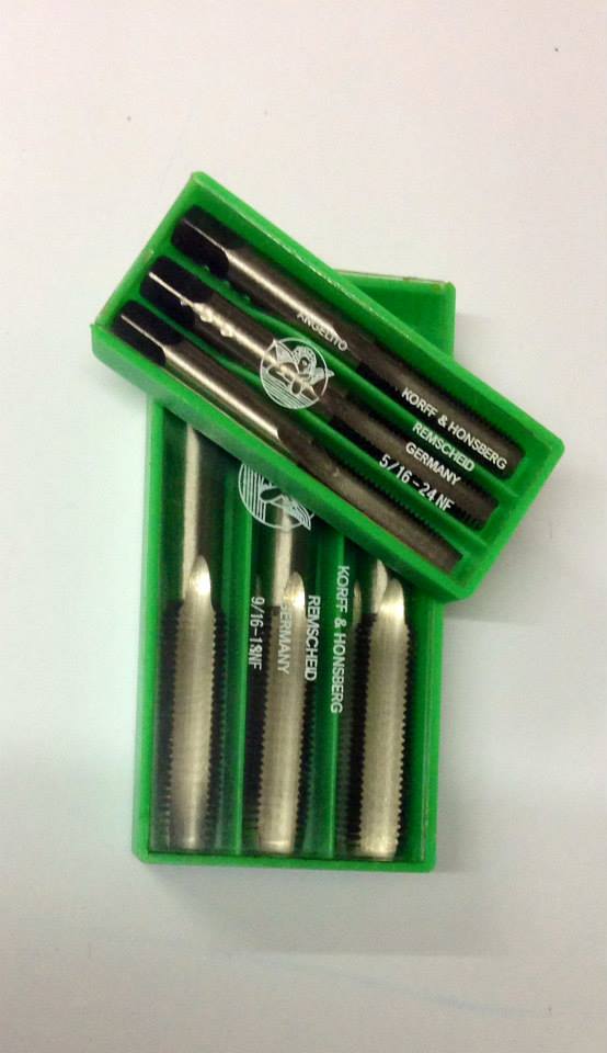 JUEGO MACHO TERRAJA 7/8" - 9 NC "ANGELITO"