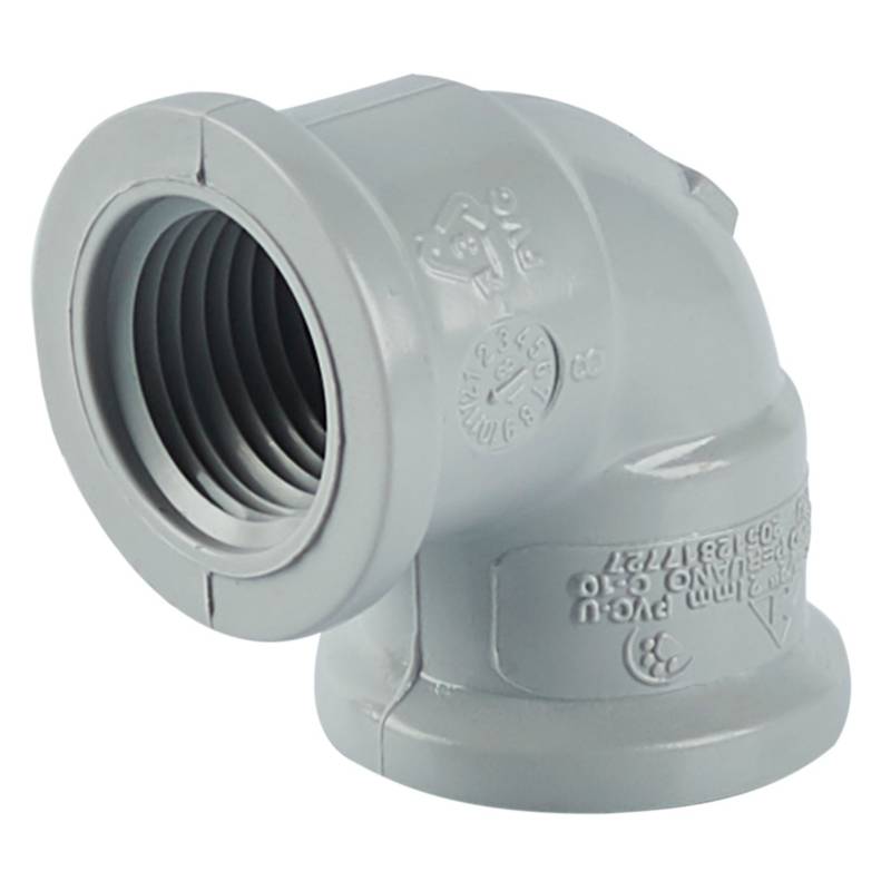 CODO AGUA 1/2" C/R "PESADO"