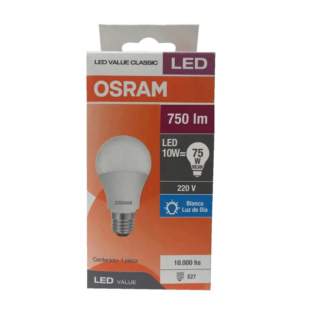 FOCO LED PERA 10W " OSRAM "