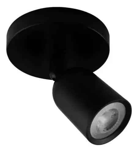 FOCO SPOTLIGHT 9W TELESCOPICO NEGRO