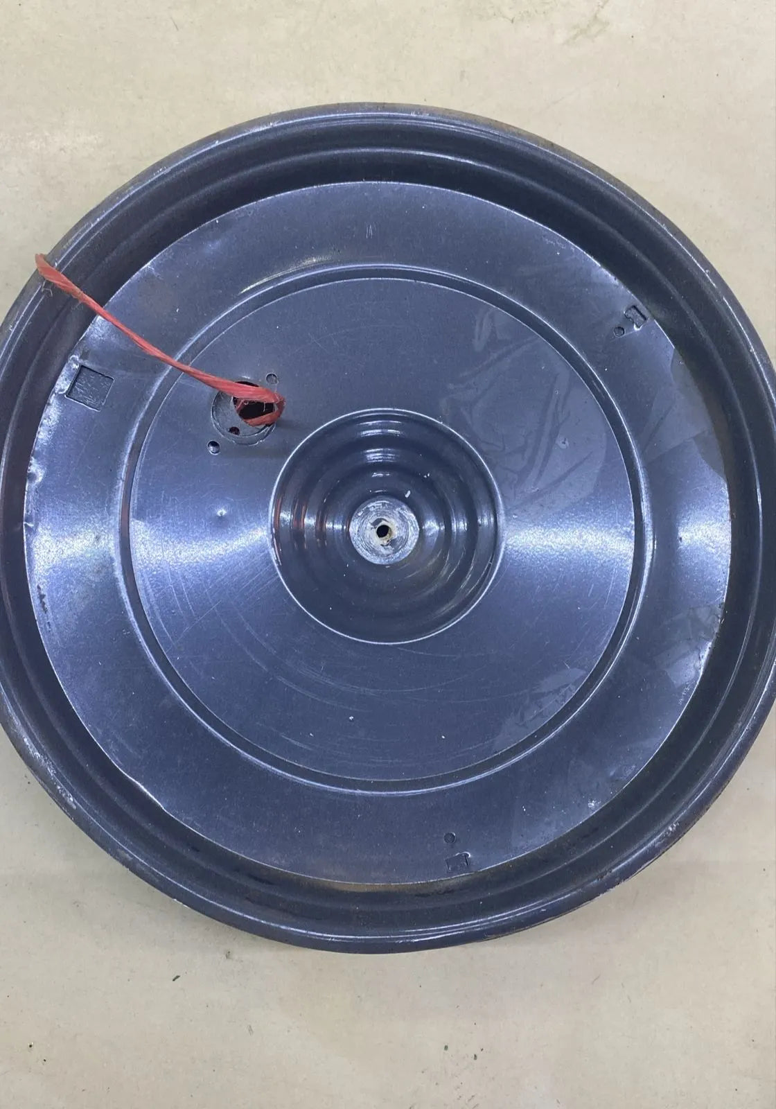 SOPORTE PARA FLUORESCENTE ANTIGUO CIRCULAR Ø 30CM