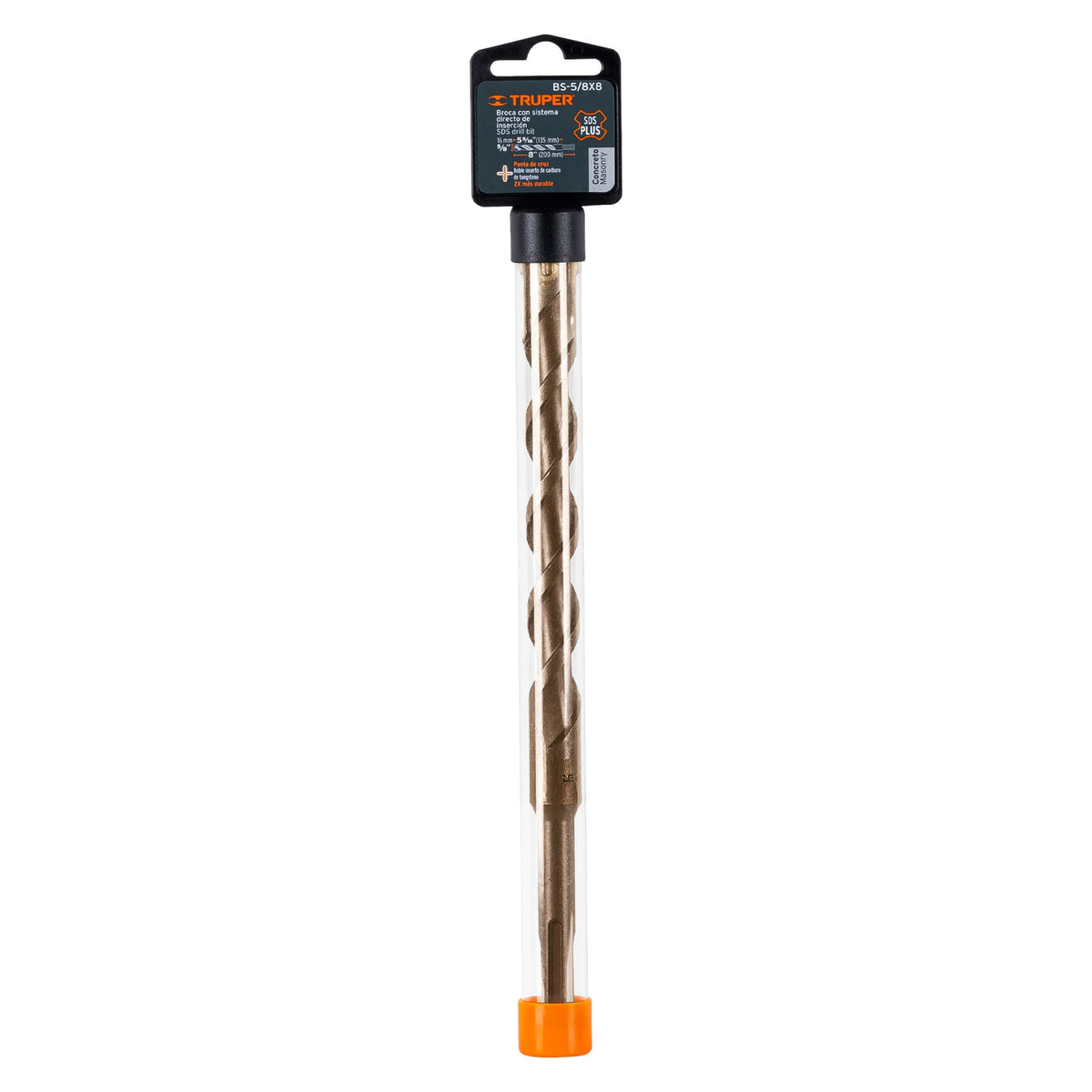 BROCA SDS PLUS 5/8" X 8" "TRUPER"