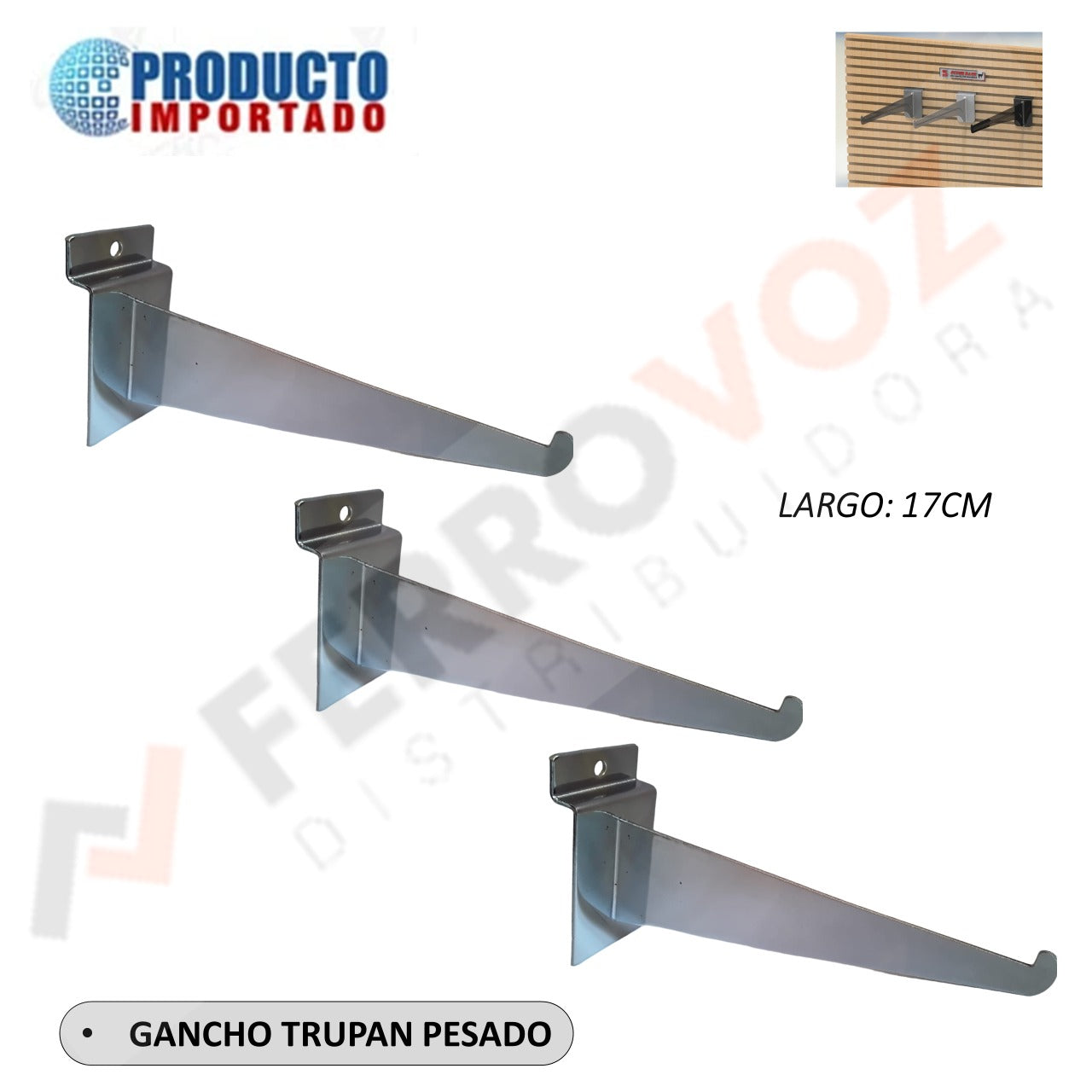 GANCHO TRUPAN PESADO ( unidad )