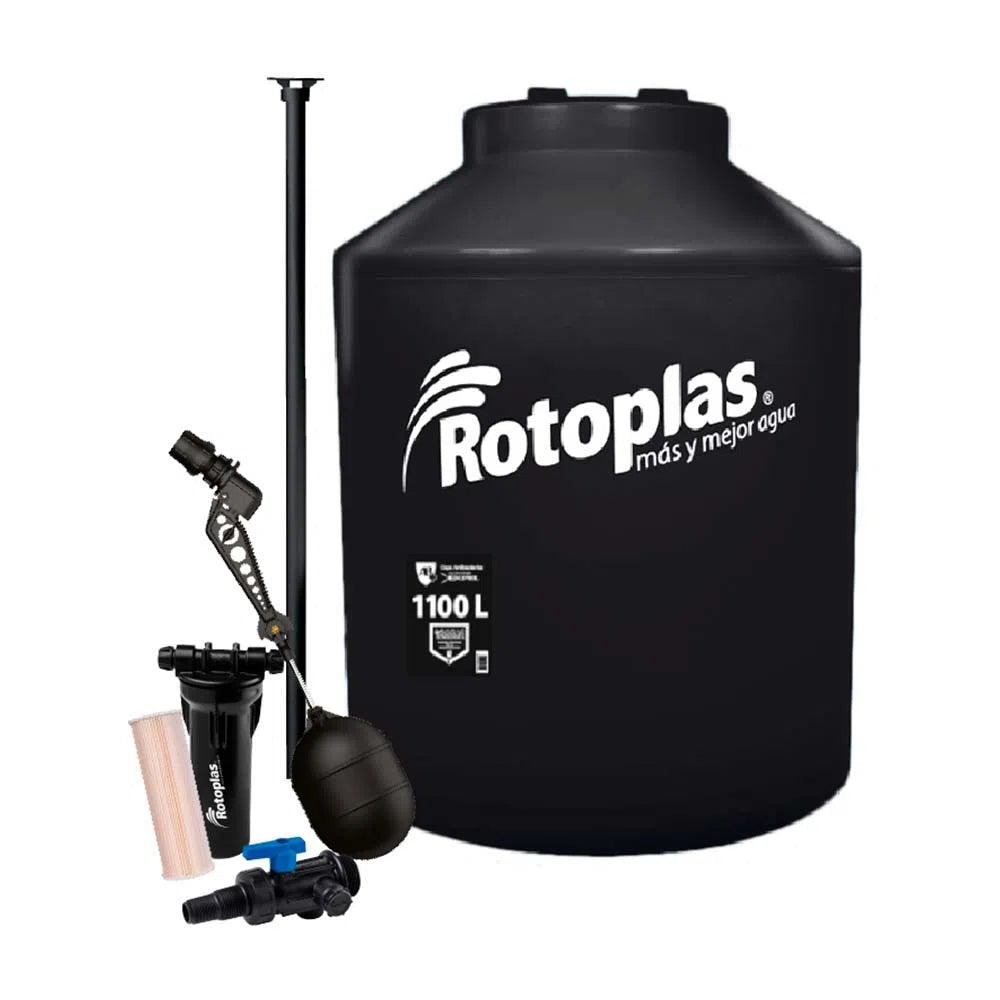TANQUE DE AGUA 1100L "ROTOPLAS" INCLY ACCESORIO