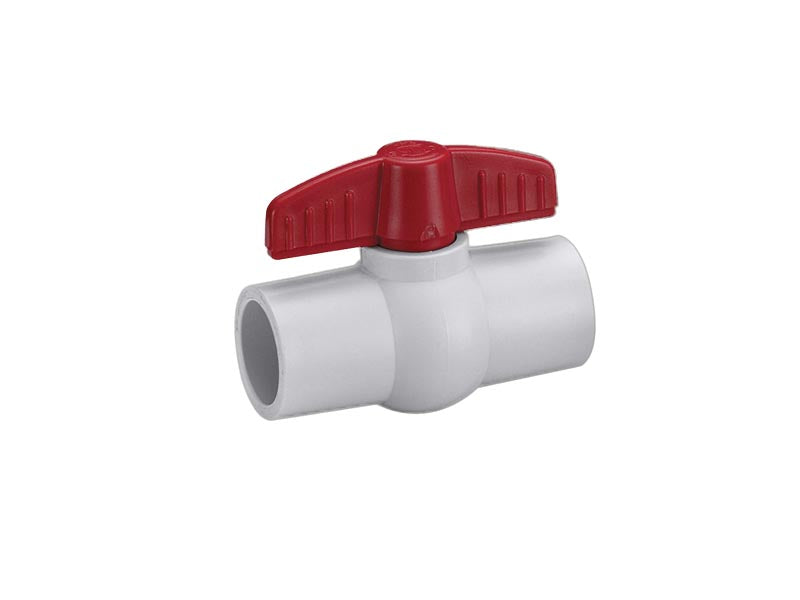 LLAVE PASO PVC S/ROSCA 1/2"
