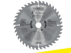 DISCO MADERA 9" 230MM X 40 DIENTES "KAMASA"