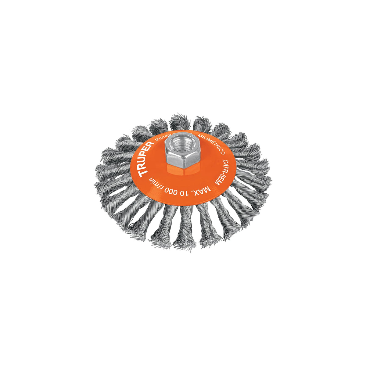 ESCOBILLA TIPO PLANA 5" TRENZADA "TRUPER"