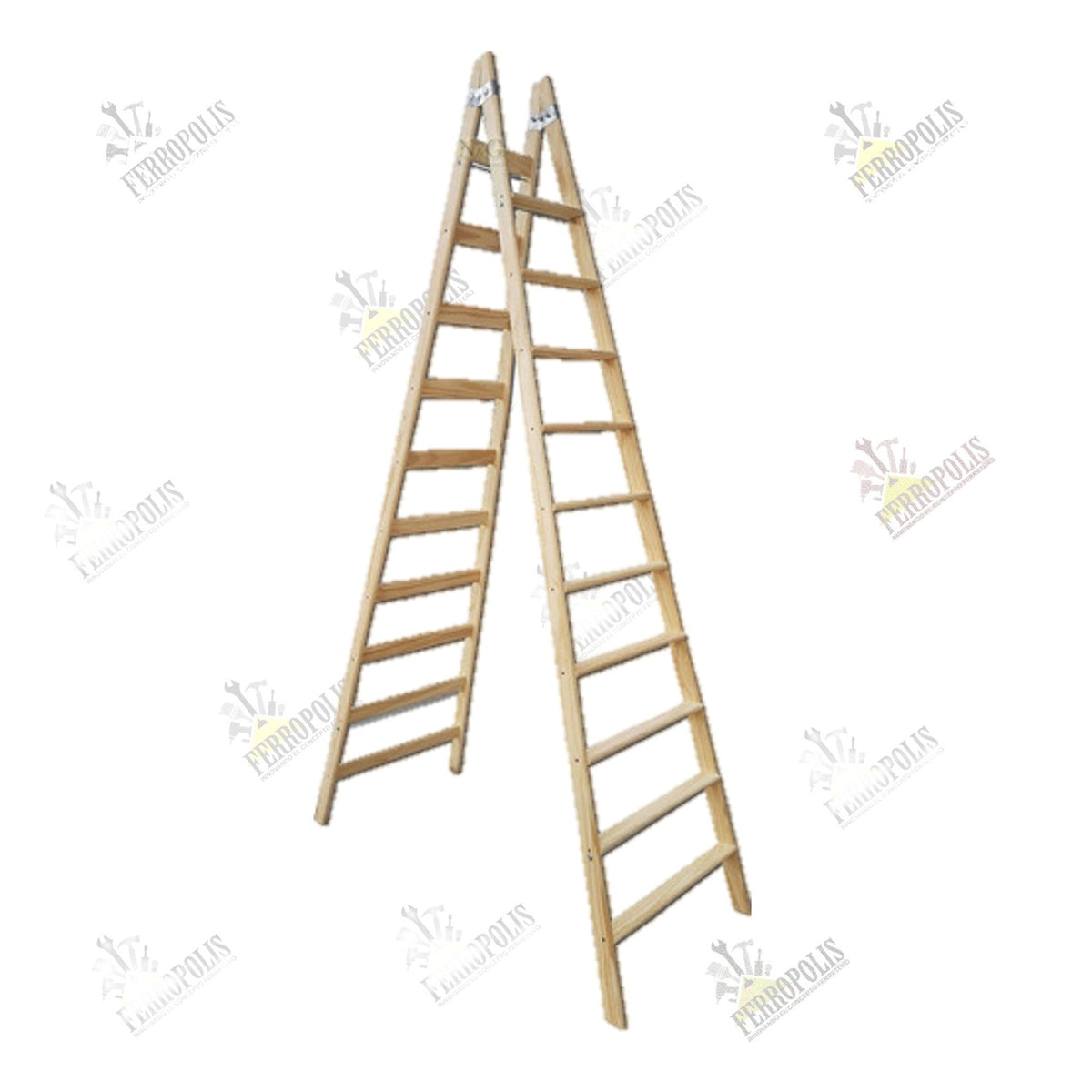 ESCALERA MADERA 12 PASOS