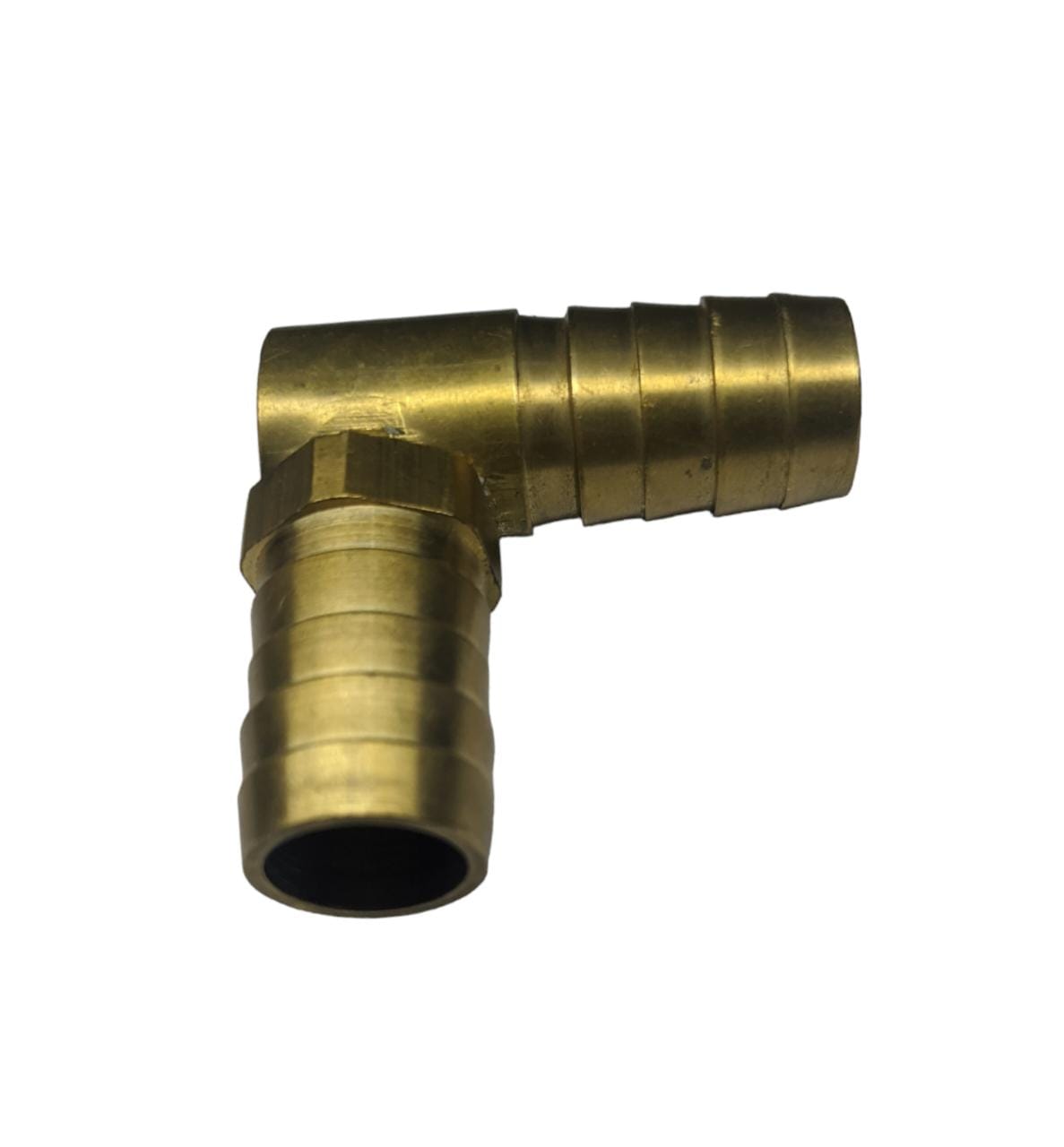 CODO BRONCE ESPIGA MANGUERA 3/4" "COMERCIAL"