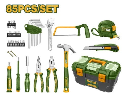 CAJA DE HERRAMIENTAS 16" INCLUYE 85 PIEZAS