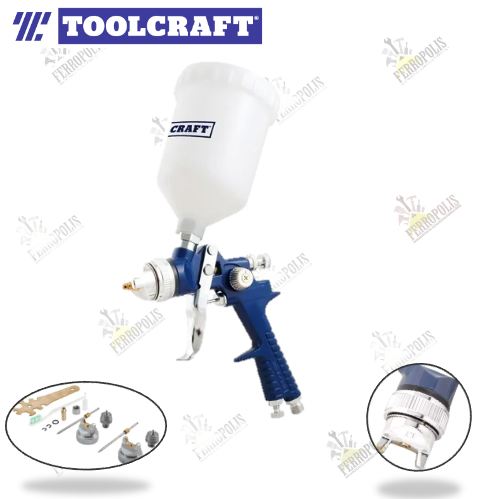 PISTOLA PINTAR GRAVEDAD 70PSL HVLP "TOOLCRAFT"