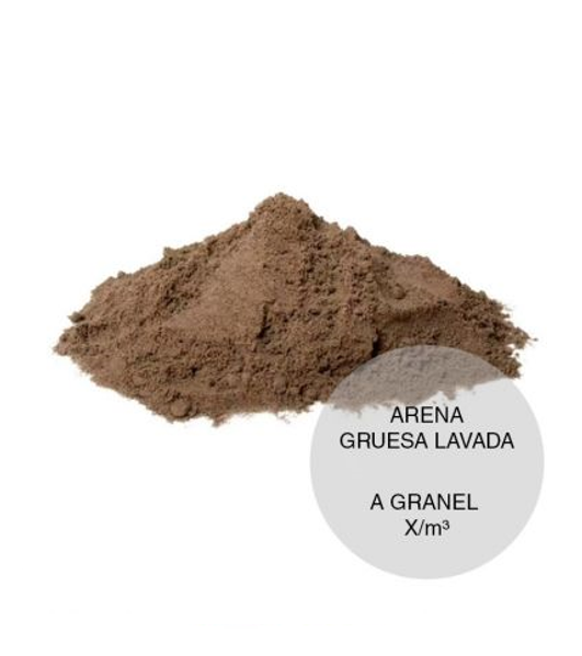 ARENA GRUESA ( x 1/2 m3 )