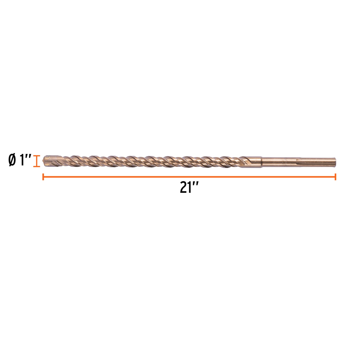 BROCA CONCRETO SDS MAX 1" - 21" TRUPER