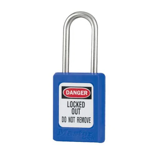 CANDADO SEGURIDAD 32MM AZUL