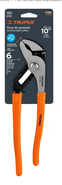 ALICATE PICO LORO 10" "TRUPER"