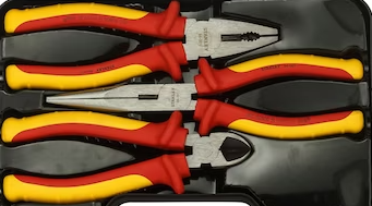 JUEGO ALICATE AISLADO 1000V "STANLEY"