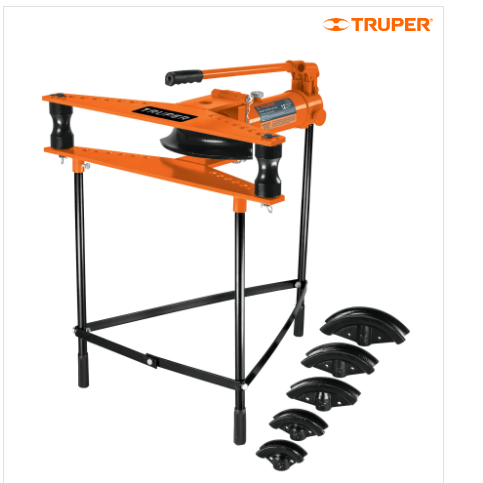 DOBLADOR HIDRAULICO P/TUBO, HORIZONTAL TRIPIE, 12C TONE "TRUPER"