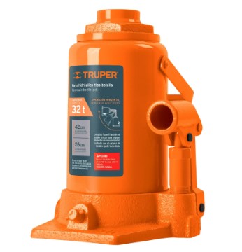 GATA HIDRAULICA TIPO BOTELLA 50TON "TRUPER"