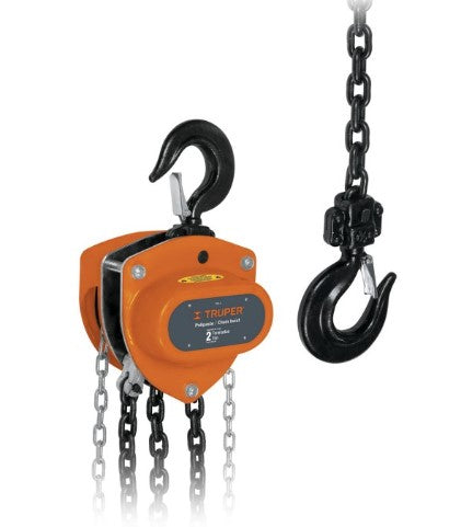 TECLE C/ CADENA 3M X 2TON "TRUPER"