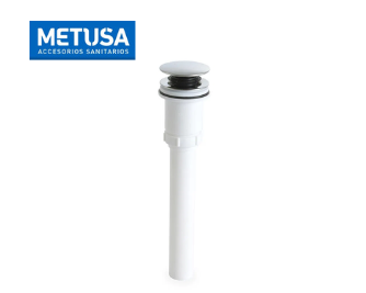 DESAGUE OVALIN PUSH SIN REBOSE 1 1/4" x 11" "METUSA"