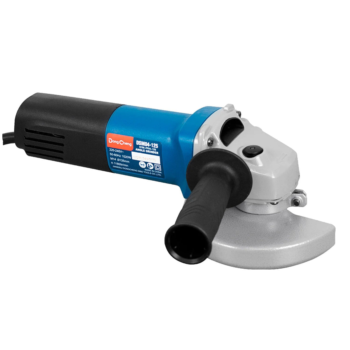 Amoladora Esmeril Angular 5″ 4200 - 11800 RPM 1020W Velocidad Variable DONGCHENG