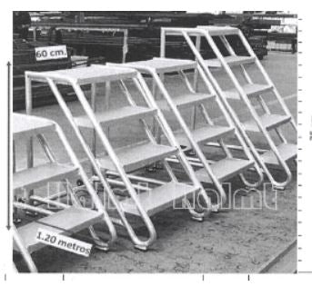 ESCALERA DE ALUMINIO 4 PASOS