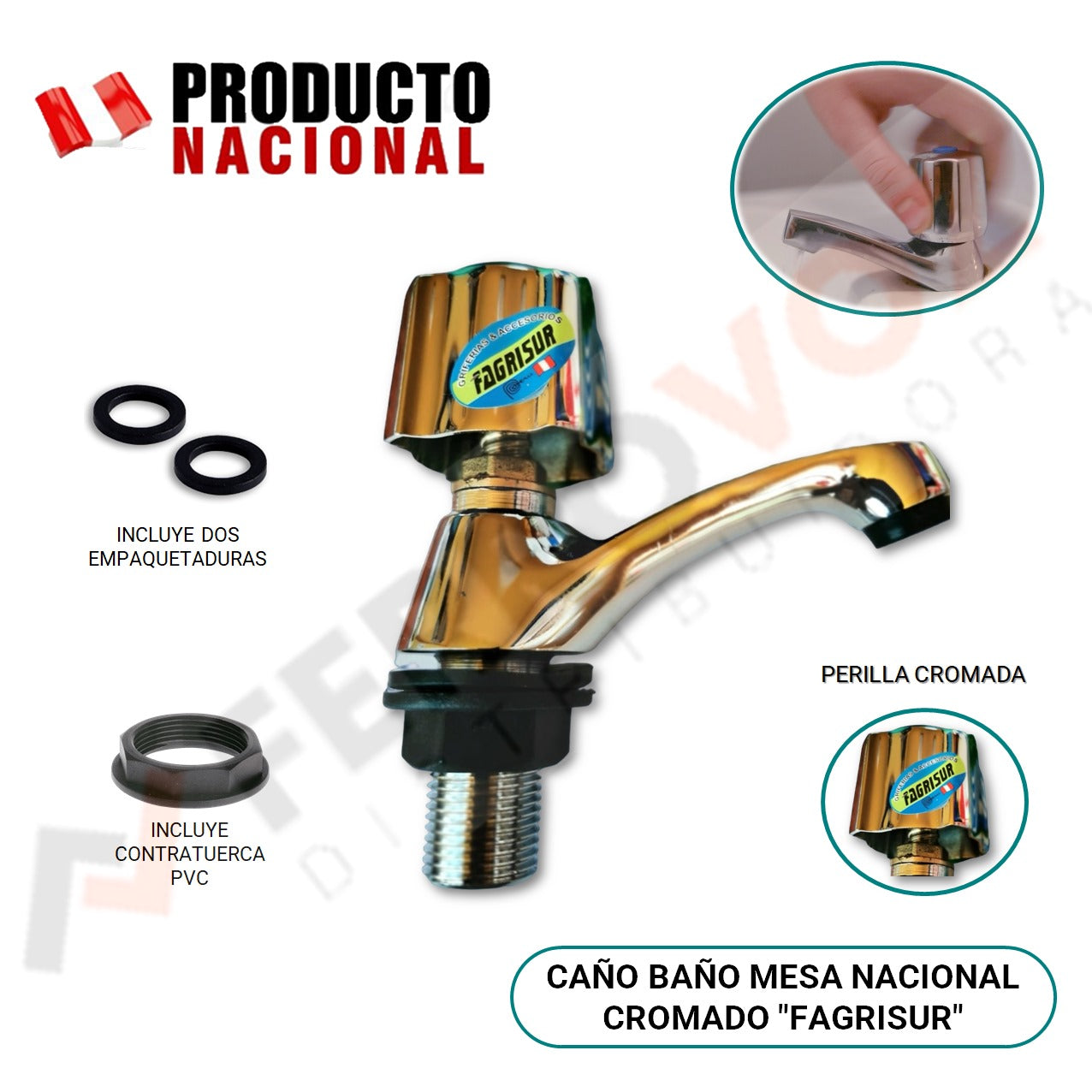 CAÑO LAVAOTORIO BAÑO NACIONAL "FAGRISUR"