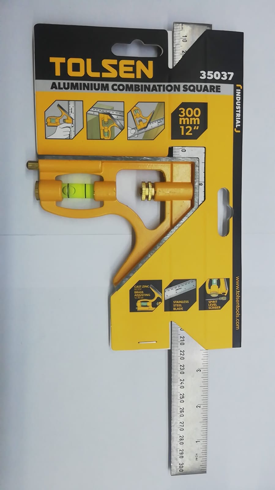 ESCUADRA COMBINADO 12" "TOLSEN"