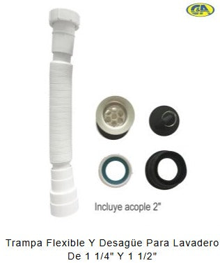 TRAMPA DESAGUE CORRUGADO " C&A "