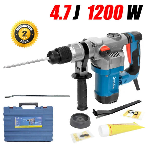 Rotomartillo SDS-Plus Dongcheng DZC06-28B 1200W 28mm 4.7J 4.7kg