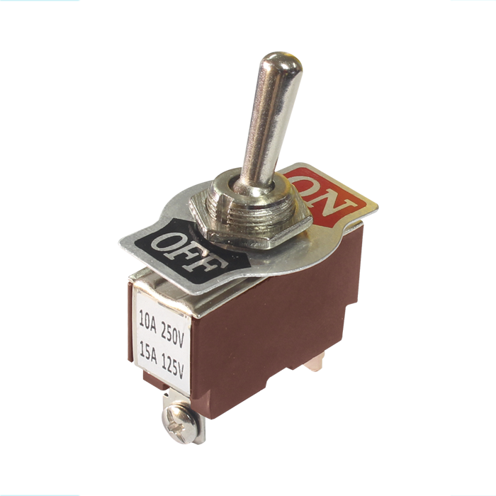 INTERRUPTOR SWITCH TIPO PALANCA ON-OFF ROJO 10A-15A