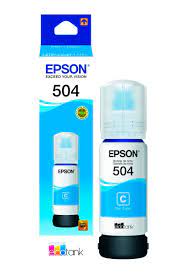 EPSON - TINTA CIAN T504-220AL