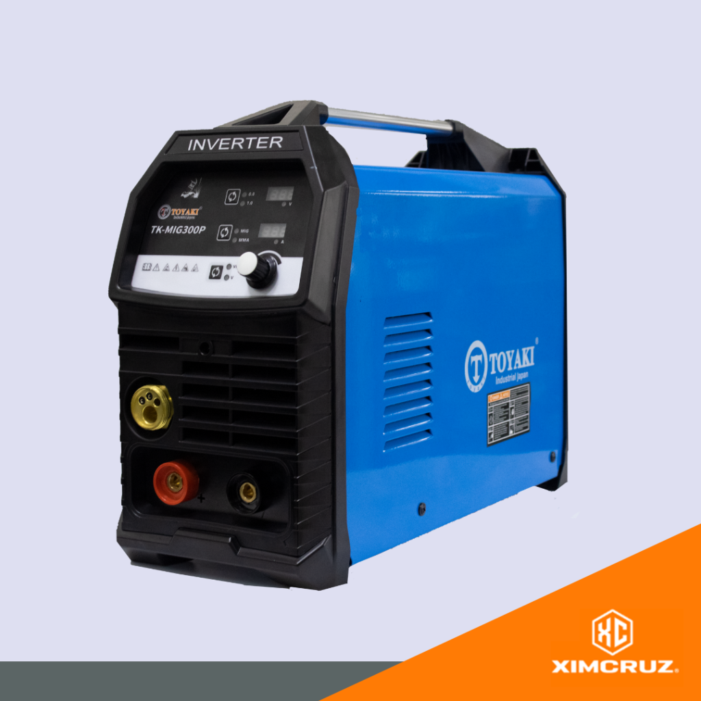 Máquina de soldar arcoMIG TOYAKI, monofásico 250a, 1KG, FLUX Y NORMAL, con antorcha y cables