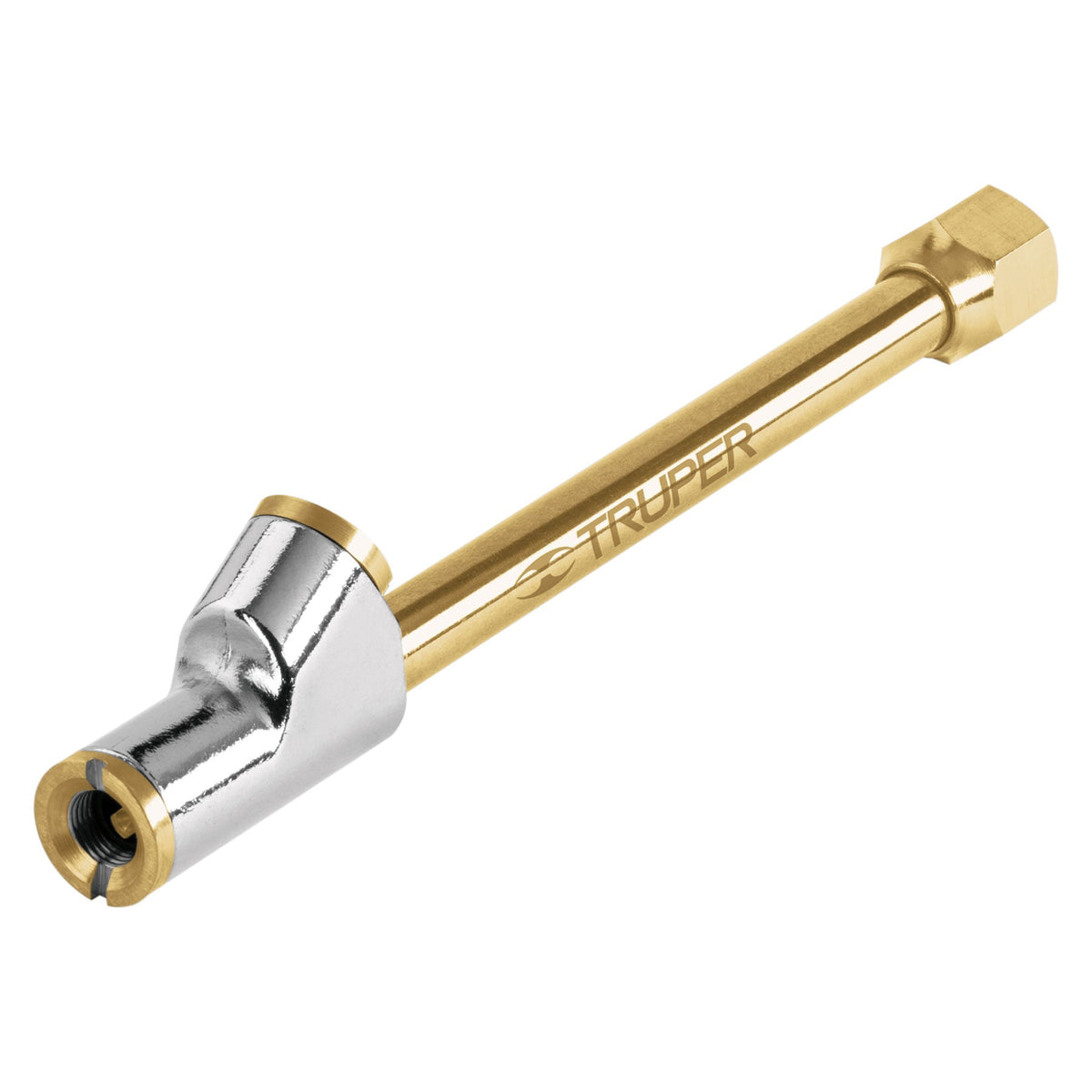 INFLADOR CABEZA DOBLE 1/4 NPT "TRUPER"