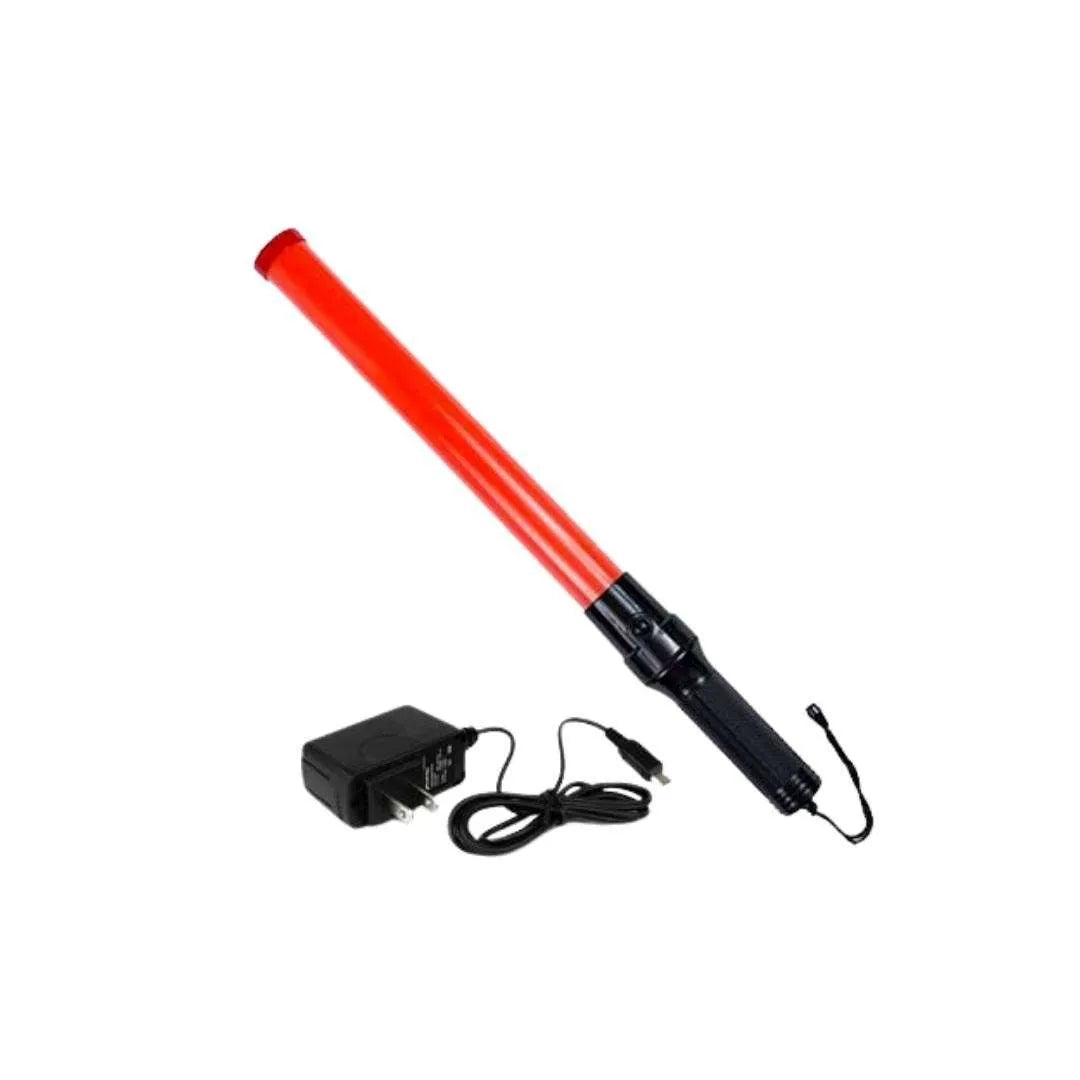 VARA LUMINOSA RECARGABLE ROJO