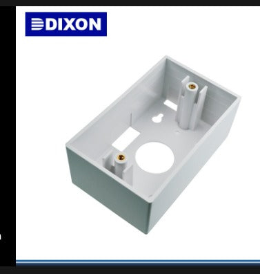 CAJA DE MONTAJE BLANCA DIXON 70x114x47mm (PN:JE318/WH)