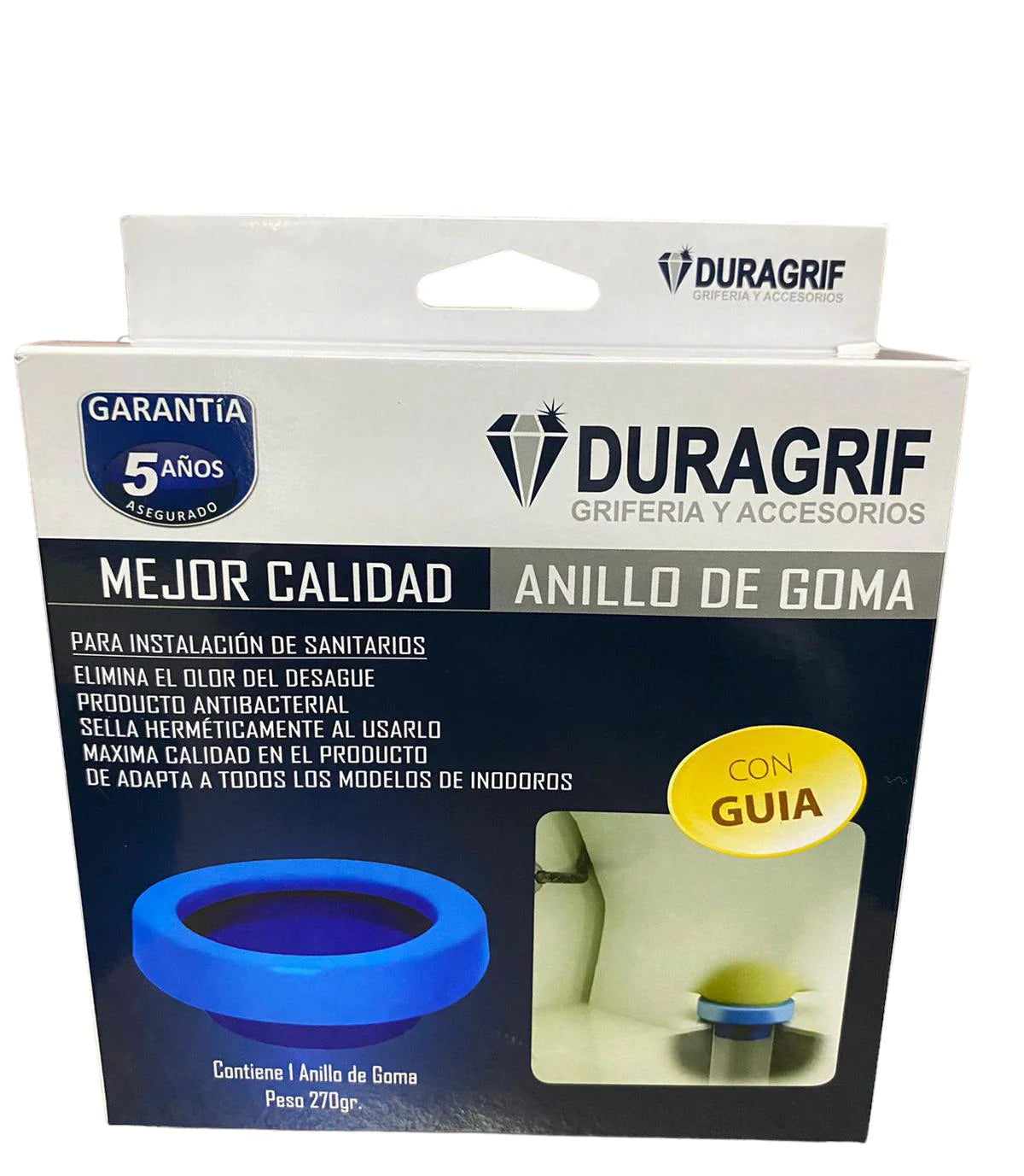 ANILLO GOMA CON GUIA "DURAGRIF"