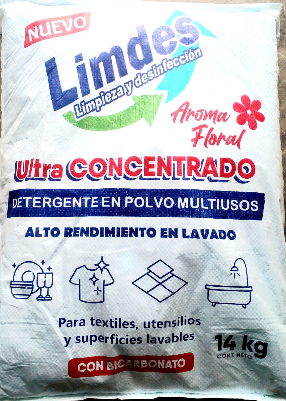 DETERGENTE LIMDES 14 KG.