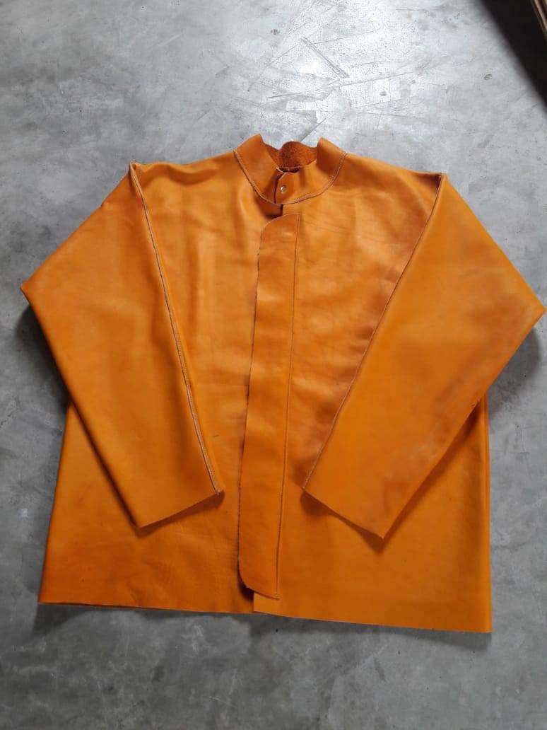 CASACA CUERO AMARILLO SOLDAR espesor 1.8 mm. " NACIONAL"