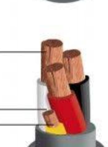 CABLE VULCANIZADO 4 LINEAS x 10 AWG "INDECO" (X METRO)