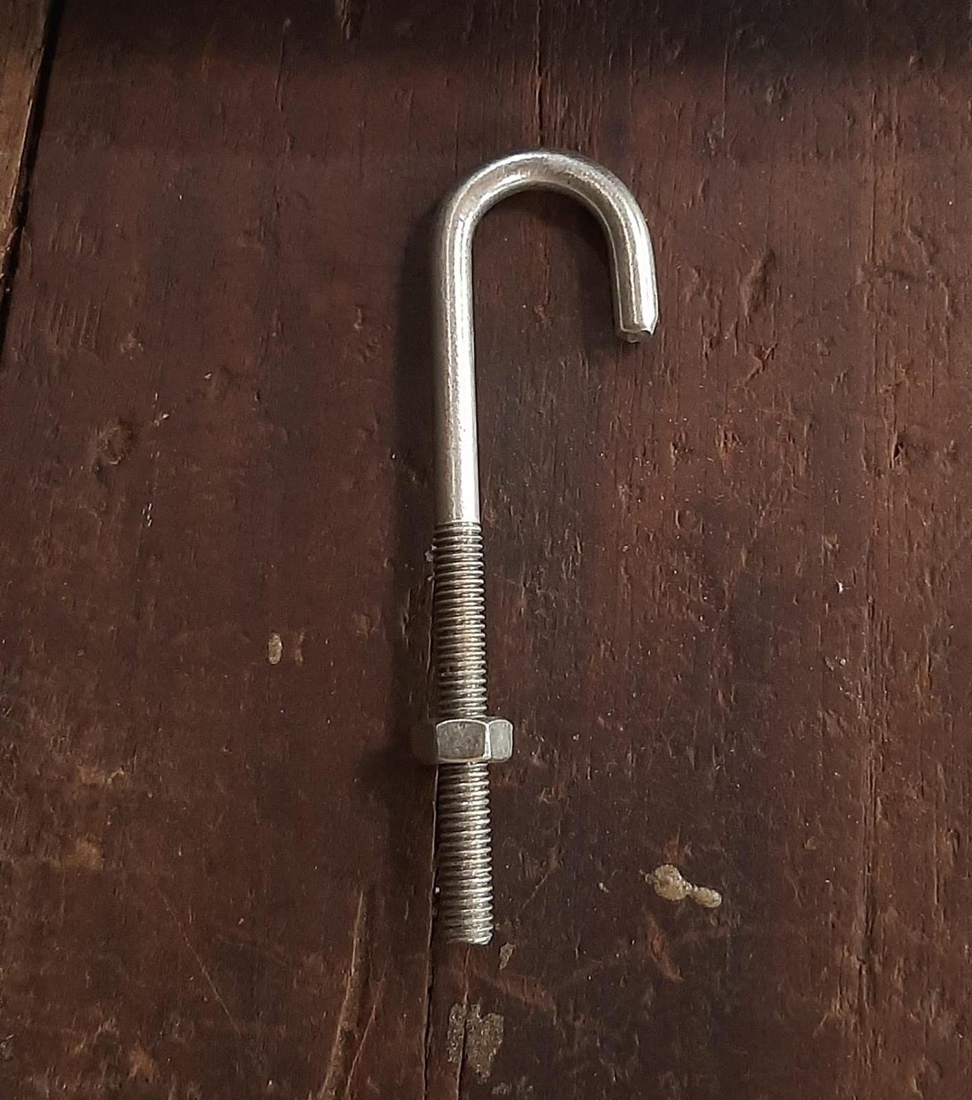 GANCHOS J ZINC 1/4 X 3.1/2"