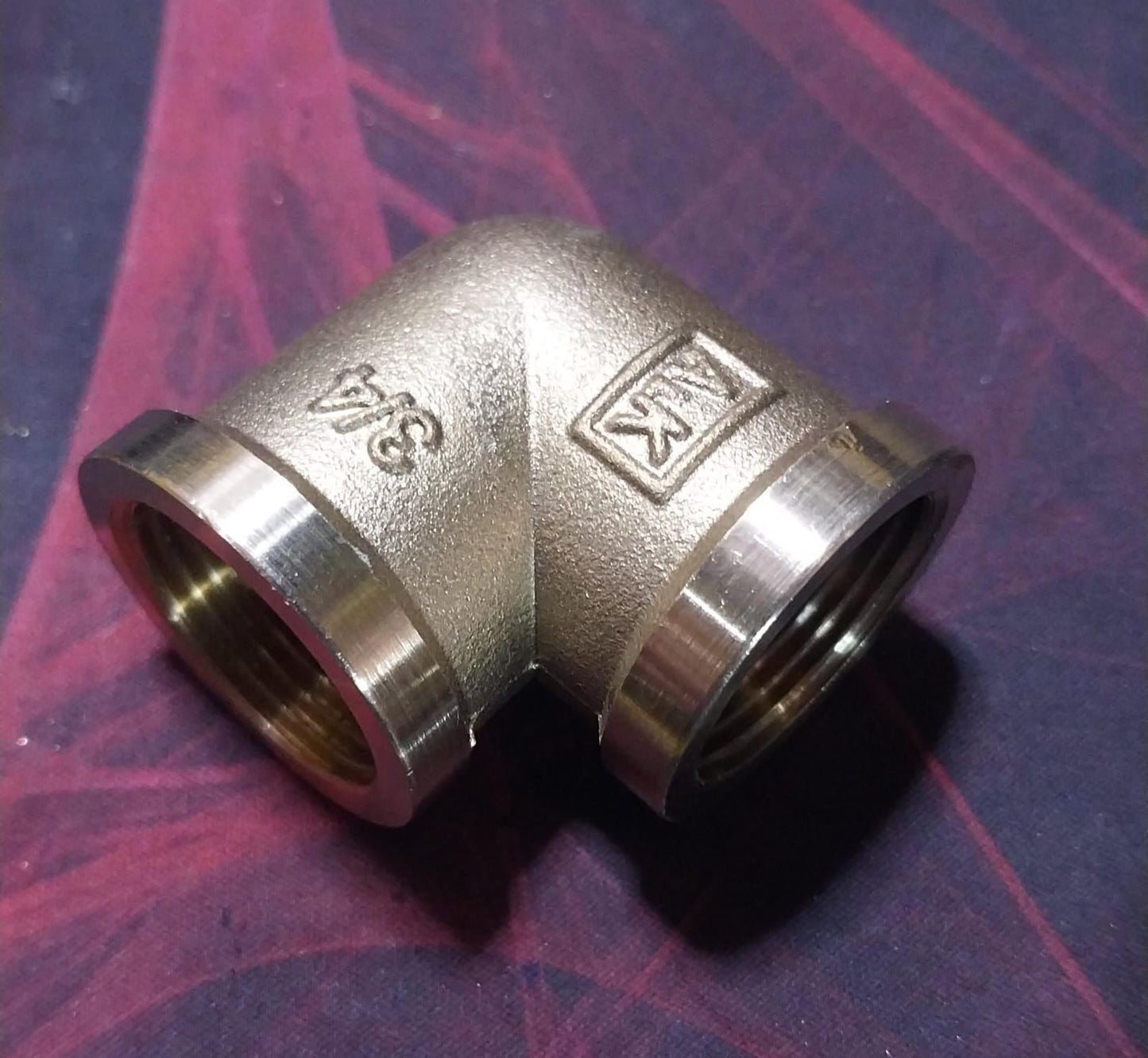 CODO BRONCE 3/4" PESADO